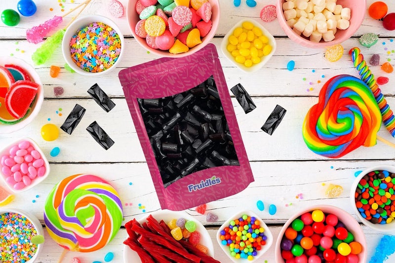 Fruidles Black Licorice Candy - Soft Gummies - Image 4